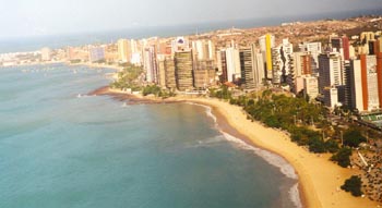 Fortalesa er strandborg  Brazilu
